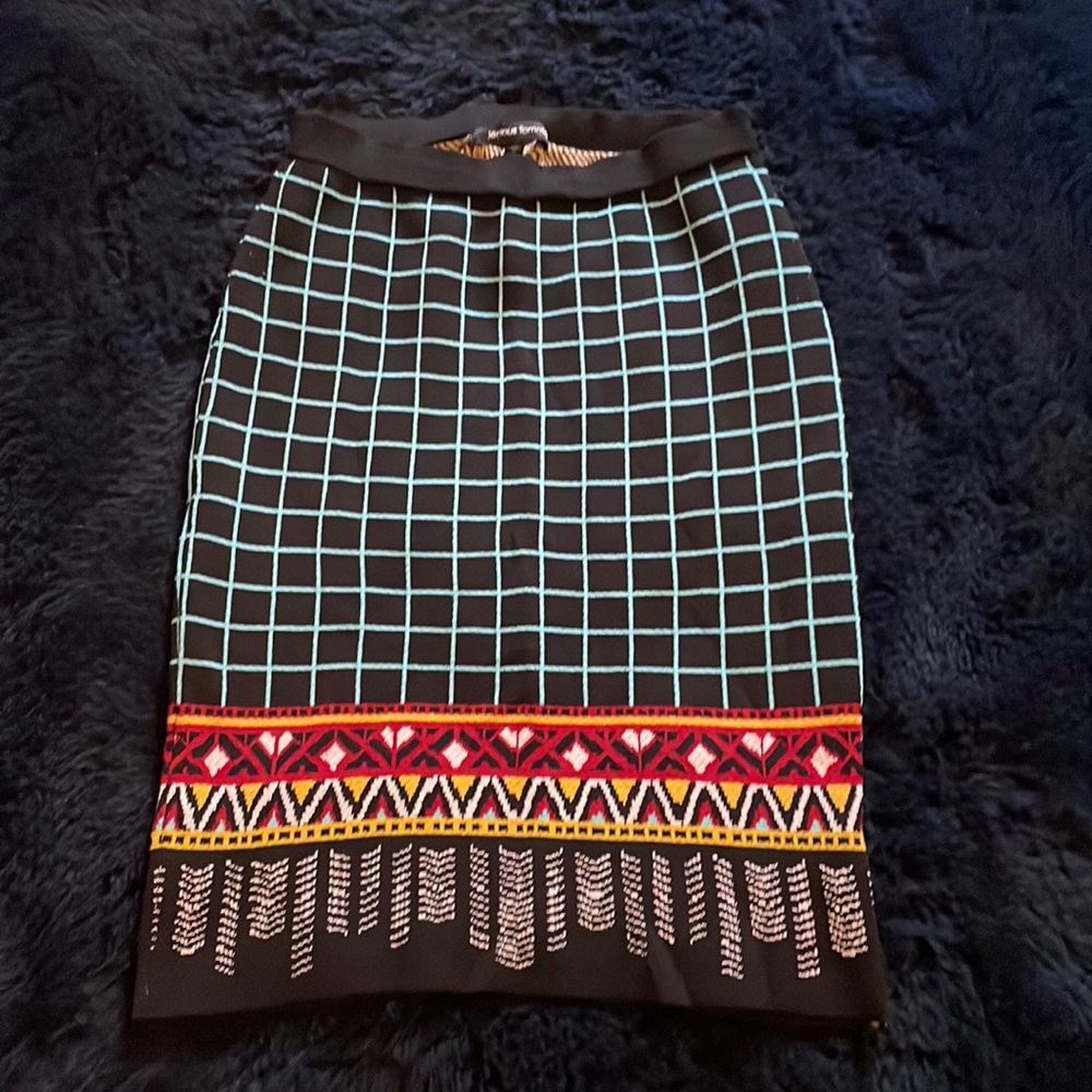 Vintage Jealous tomato pencil skirt